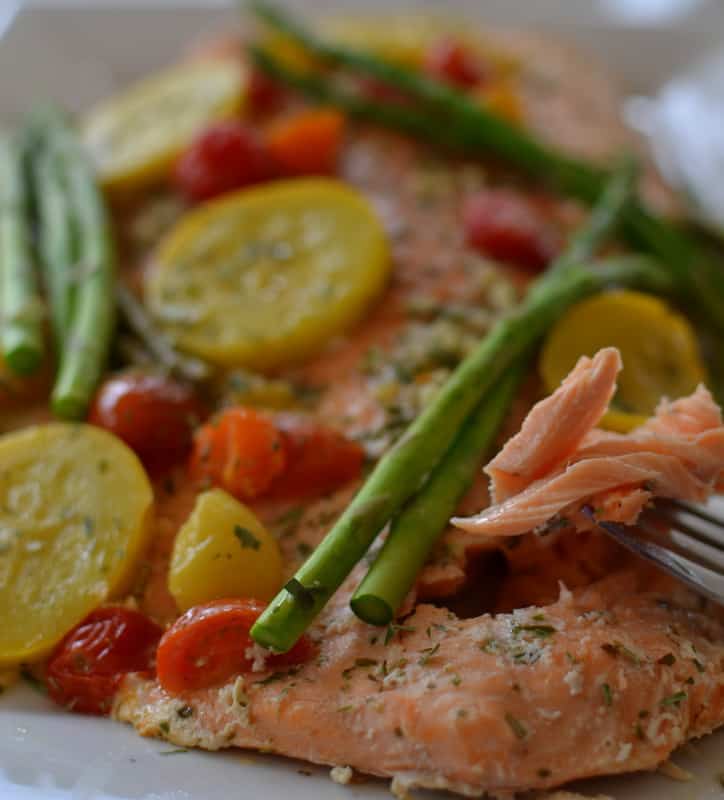 Grilled Garlic Tarragon Lemon Salmon Small Town Woman