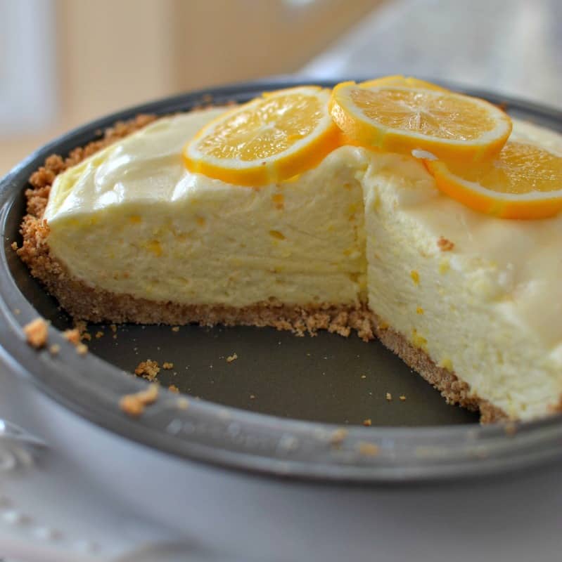 This delicious, simple pie is a lemon lovers delight.