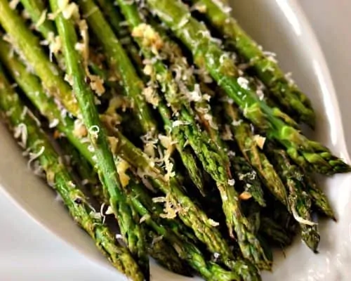 Oven Roasted Parmesan Asparagus