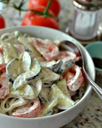 Cucumber Tomato Salad