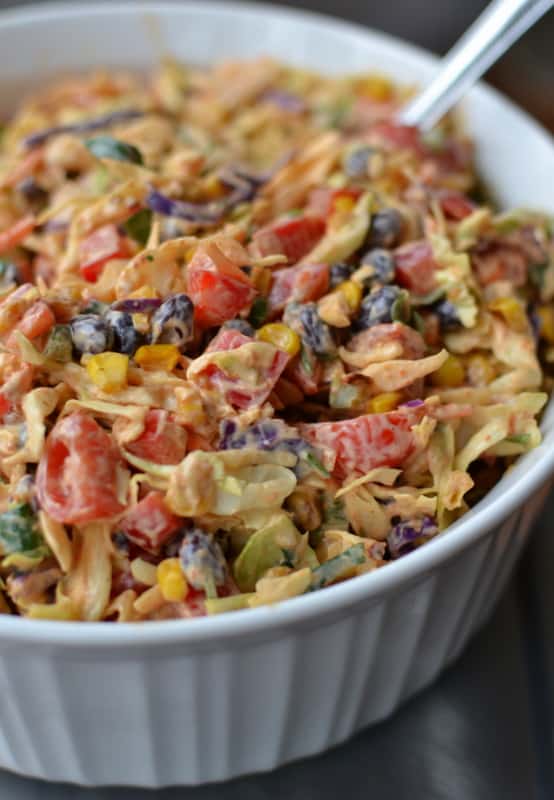 Easy Mexican Coleslaw  Small Town Woman