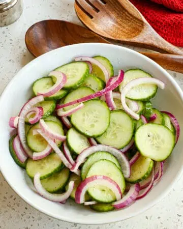 Marinated Cucumbers