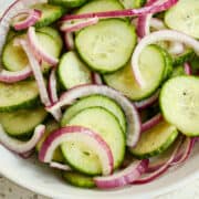Marinated Cucumber Salad