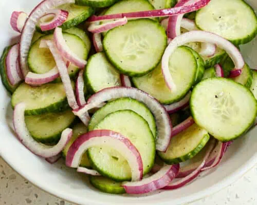 Marinated Cucumber Salad