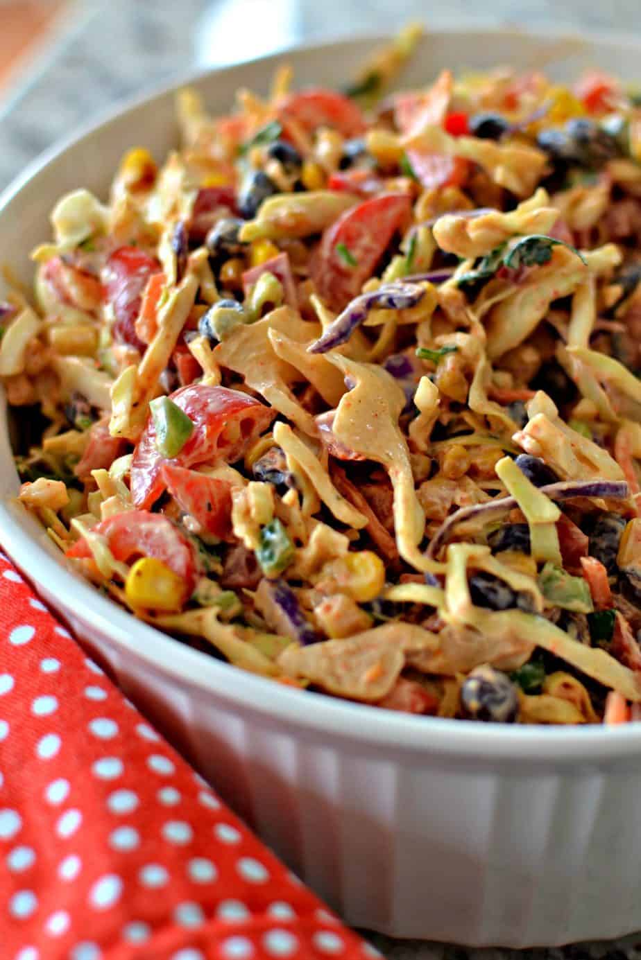 Easy Mexican Coleslaw Small Town Woman