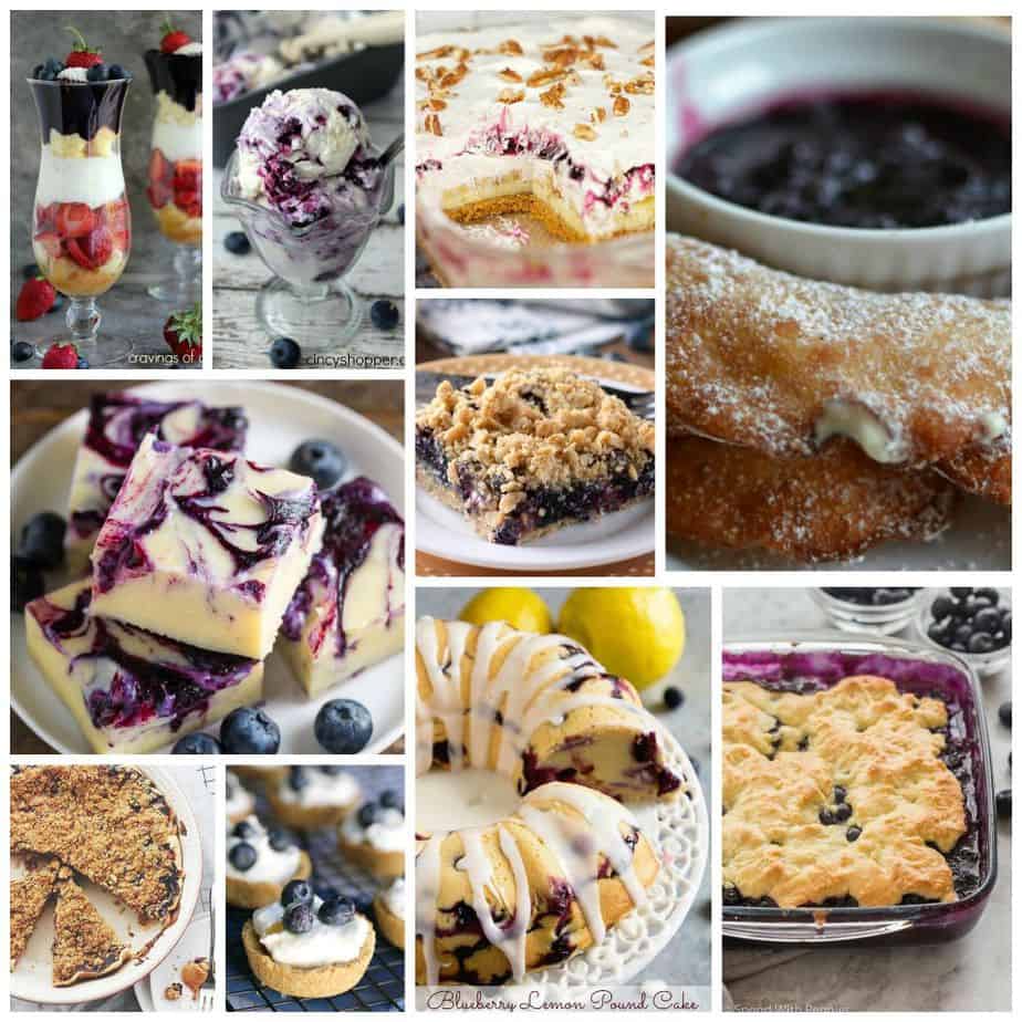 40 Blueberry Dessert Recipes