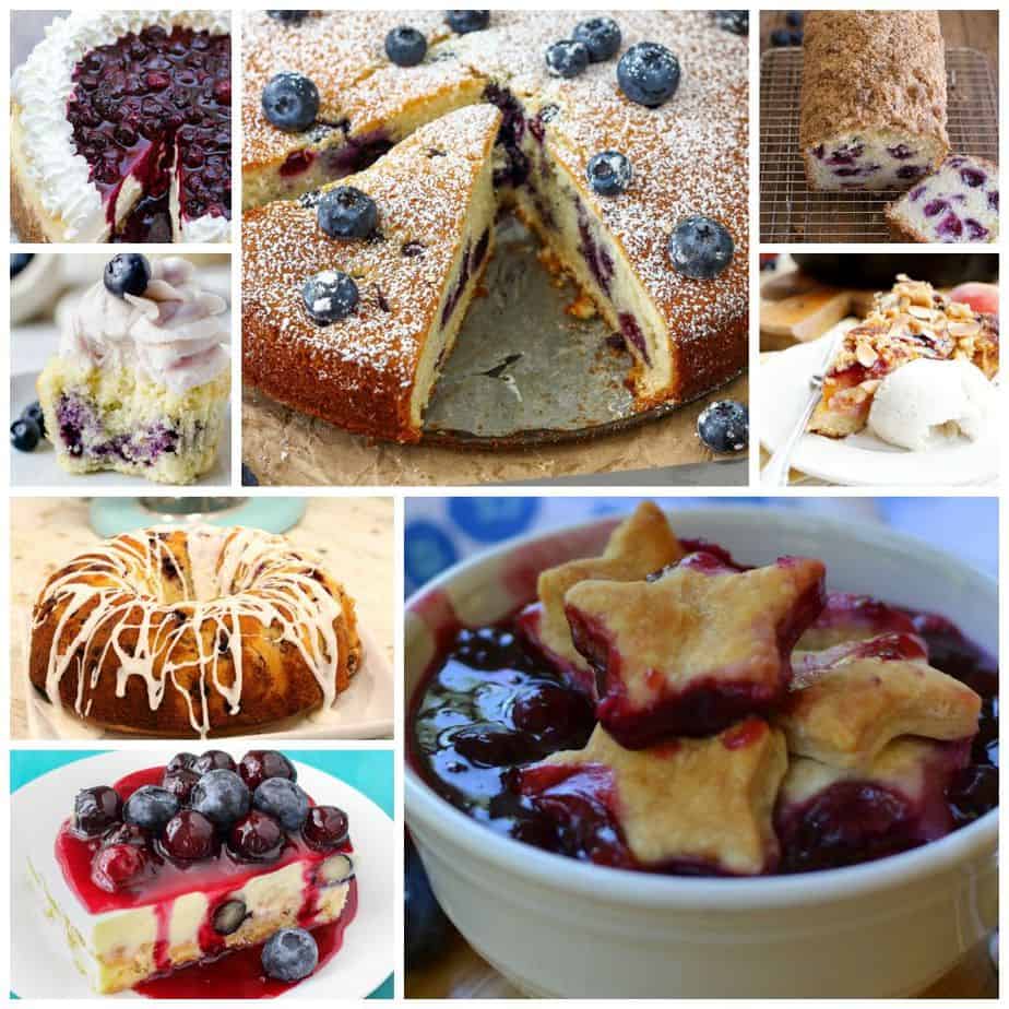 40 Blueberry Dessert Recipes