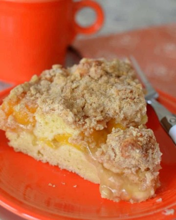 Peach Coffee Cake