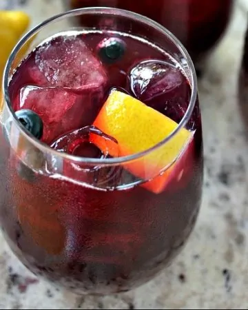 Fresh Blueberry Lemonade