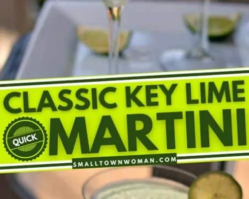 Key Lime Martini