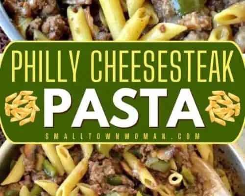 Philly Cheesesteak Pasta