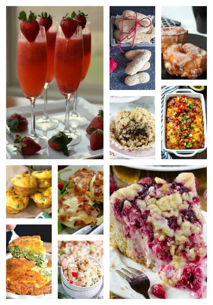 toast on dip shrimp Brunch  Mother's Town  36 Recipes Day Small Woman