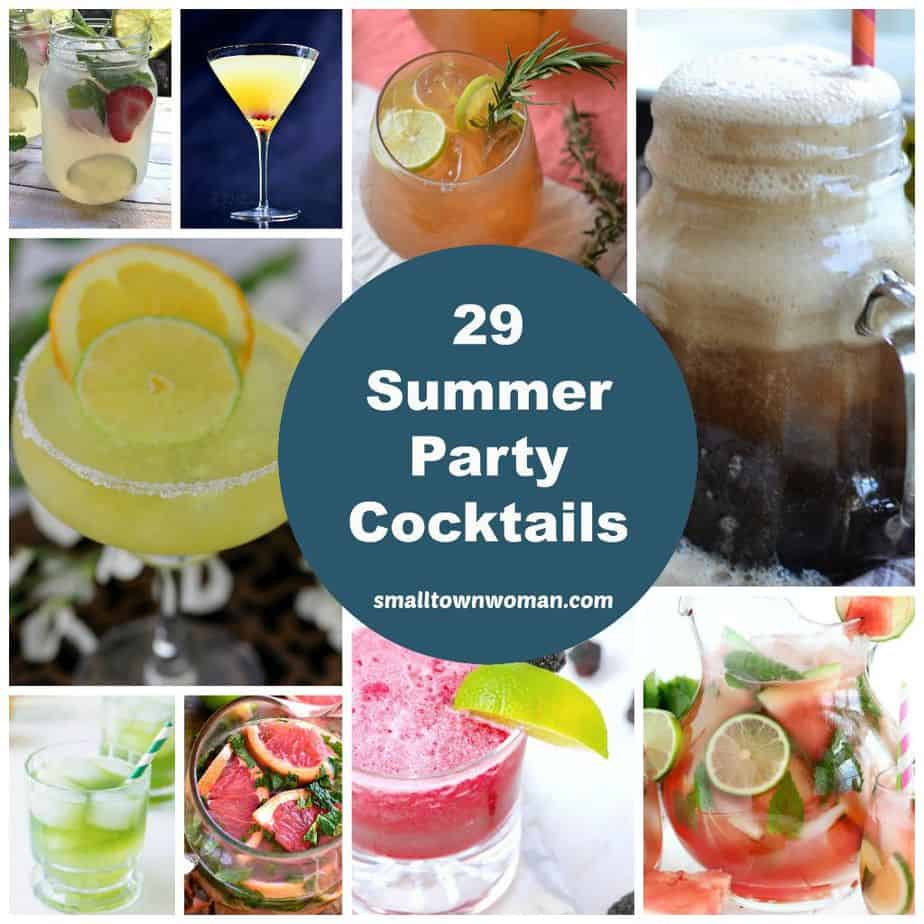 Summer Parties | 29 summer party cocktail recipes small town woman Summer Parties | 29 summer party cocktail recipes small town woman