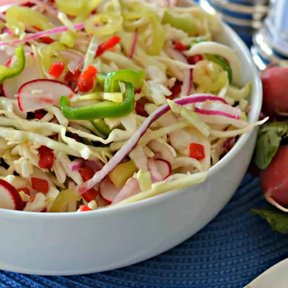 Vinegar Coleslaw