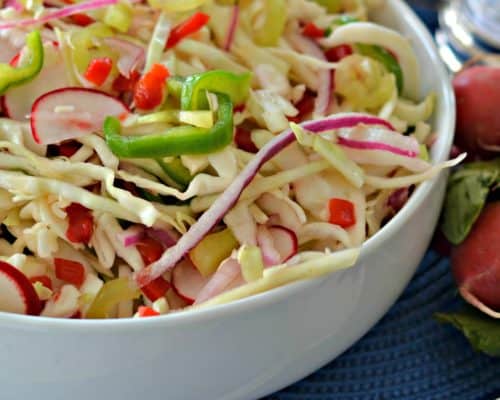 Vinegar Coleslaw