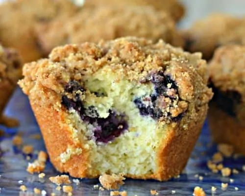 Homemade Blueberry Muffins