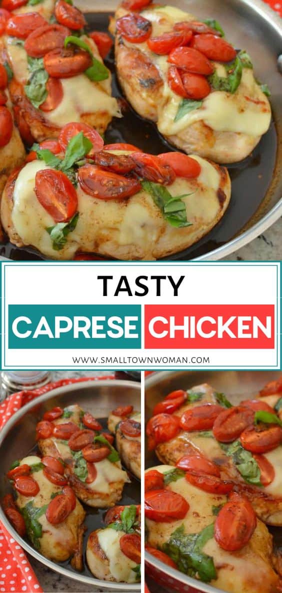 Caprese Chicken | Small Town Woman