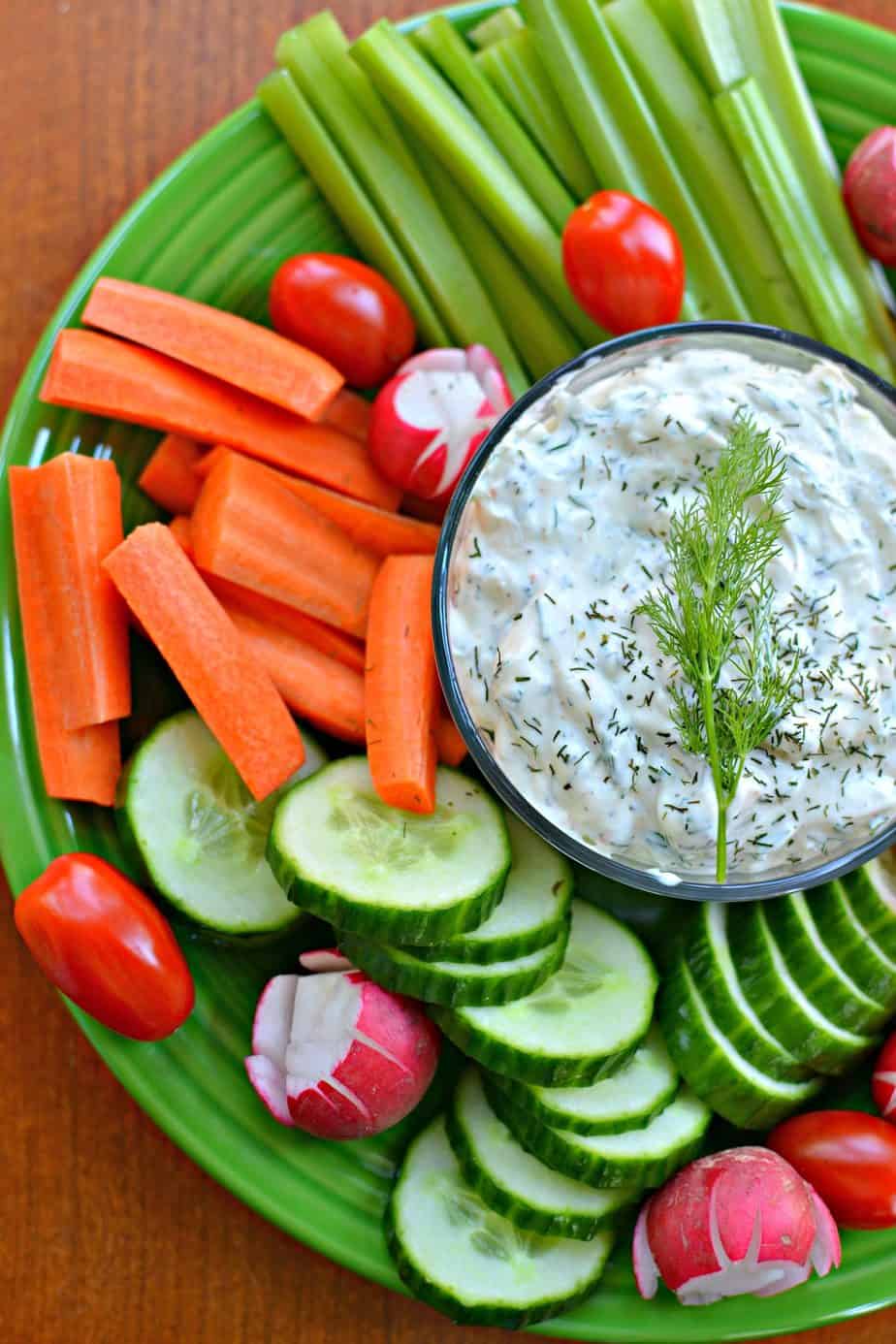 Dill Dip Recipe is the perfect dip for all your entertaining.  