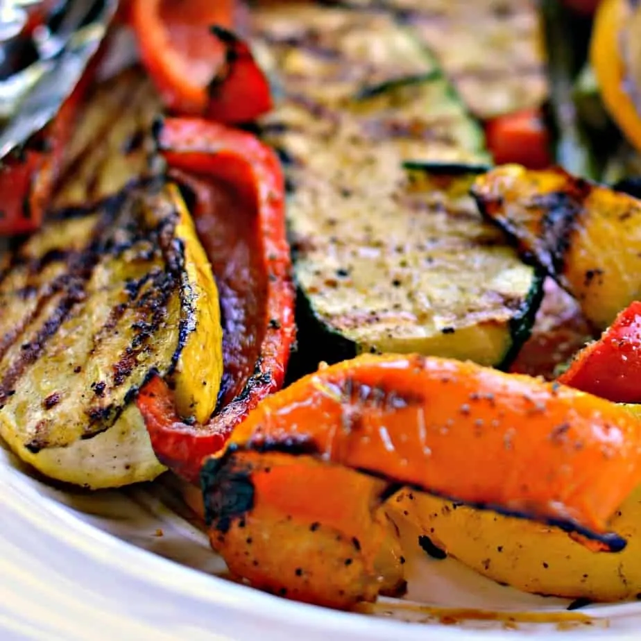 Grilled vegetables make the perfect side, lunch or light summer dinner.