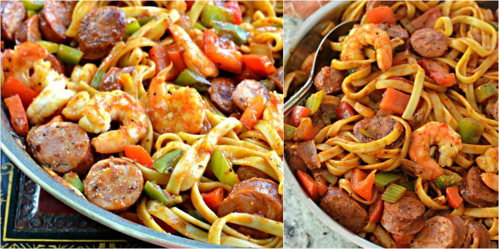 Easy Jambalaya Pasta Small Town Woman