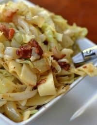 Savory Bacon Cabbage and Noodles