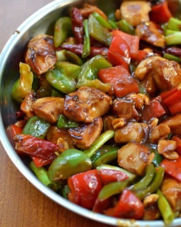 One Skillet Kung Pao Chicken
