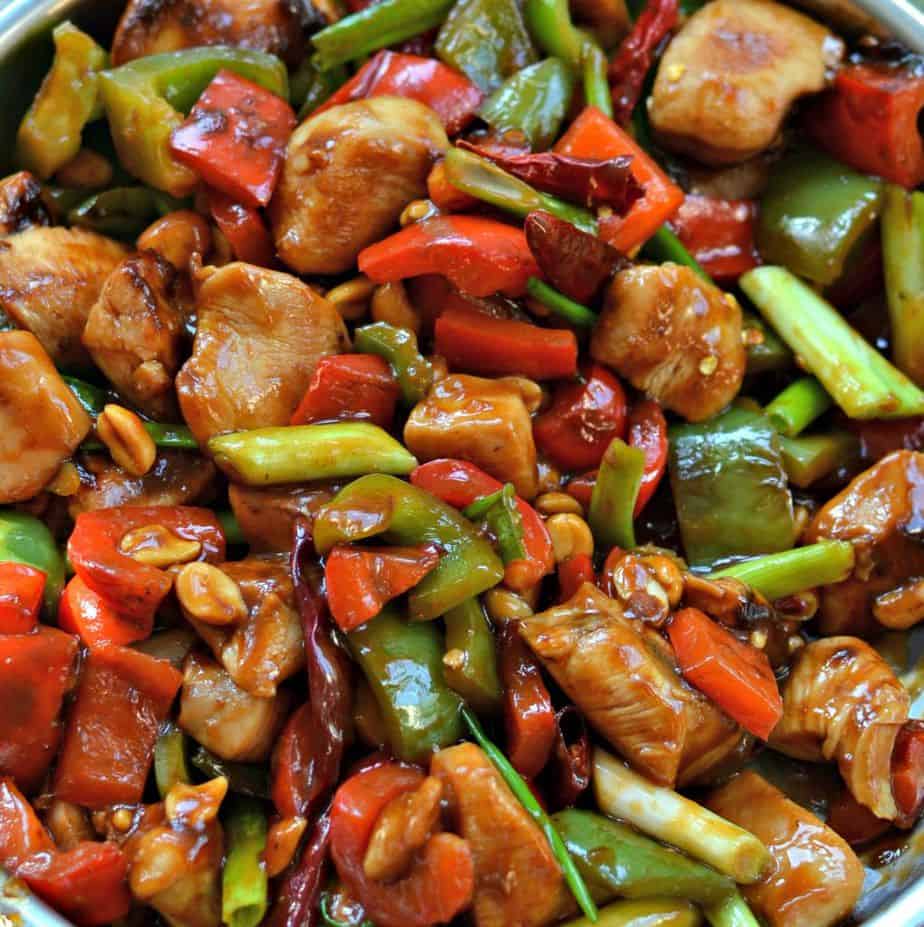 One Skillet Kung Pao Chicken - Small Town Woman