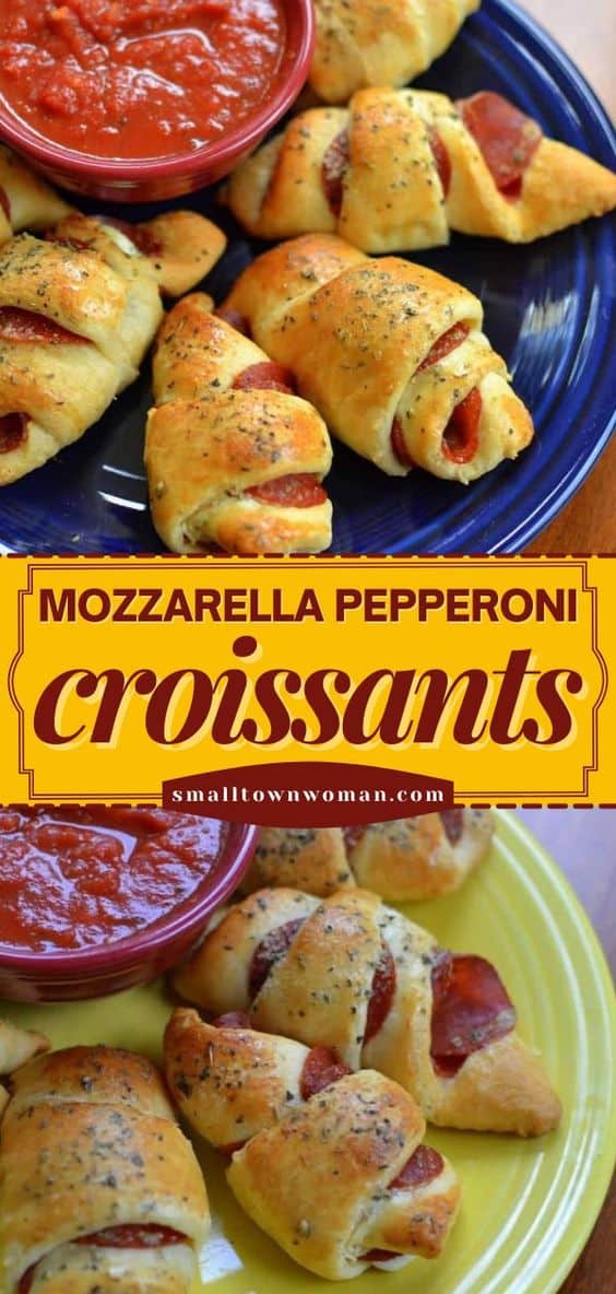 Pizza Stuffed Crescent Rolls Small Town Woman