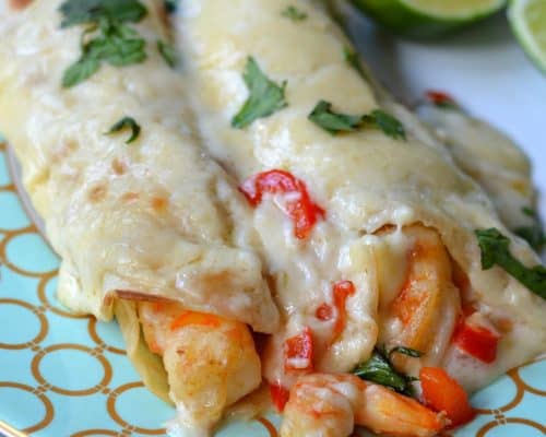 Shrimp Enchiladas