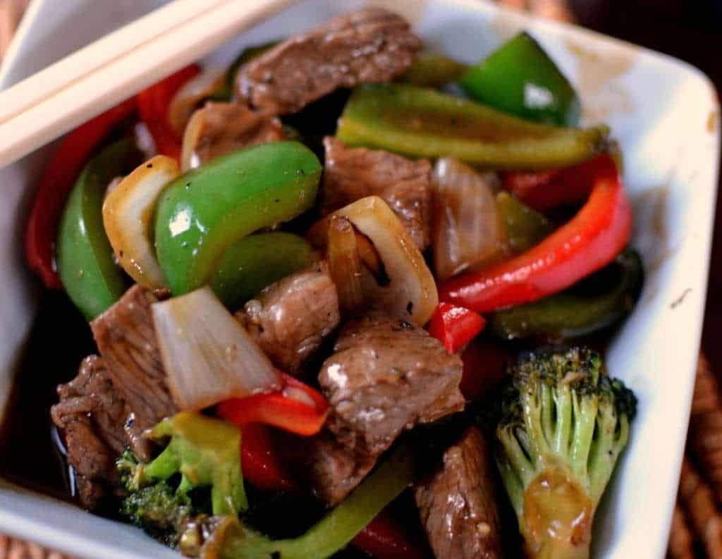 Broccoli Pepper Stir Fry