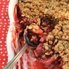 Strawberry Rhubarb Crumble-image
