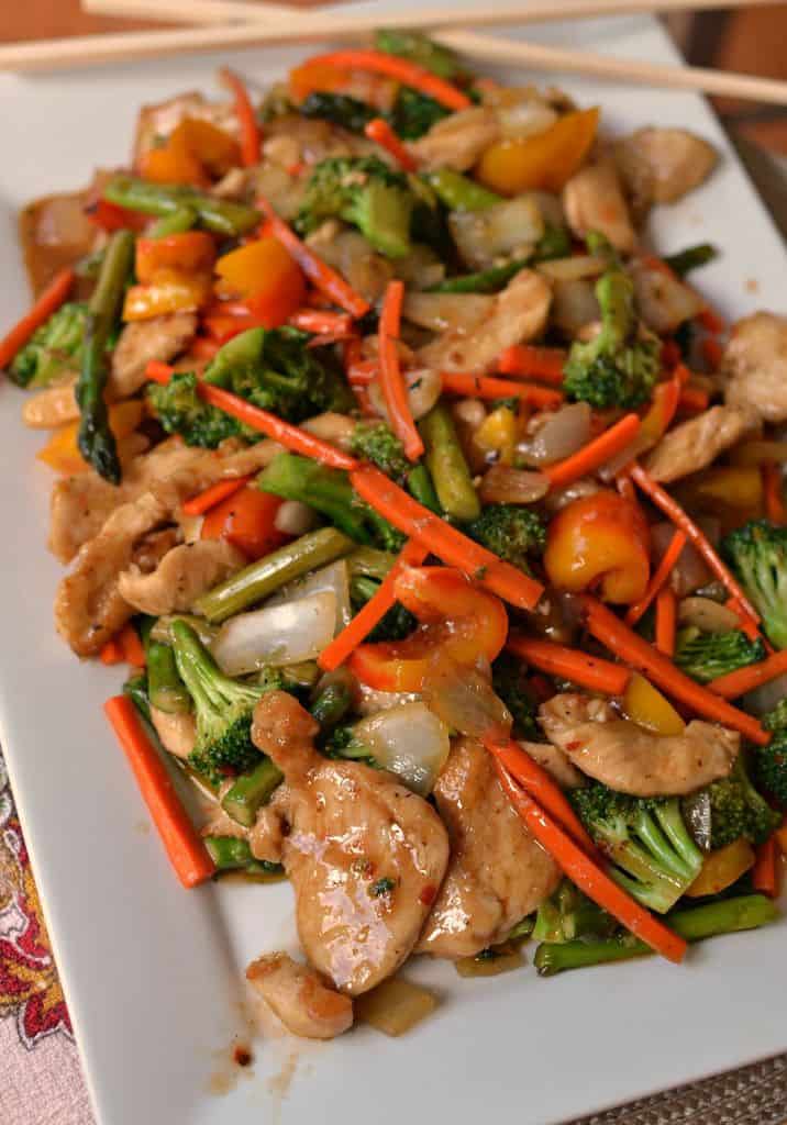 Easy Basic Chicken Stir Fry (with helpful stir fry hints and advice)