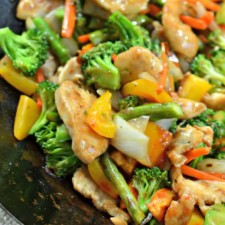 Easy Basic Chicken Stir Fry-image