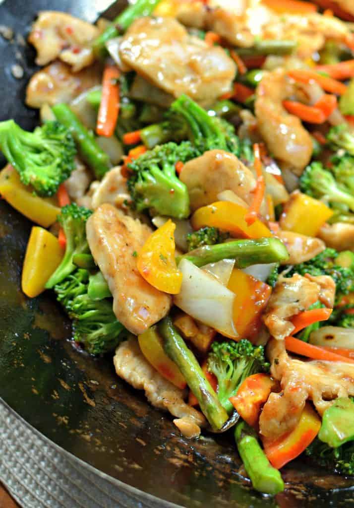 Easy Basic Chicken Stir Fry Small Town Woman