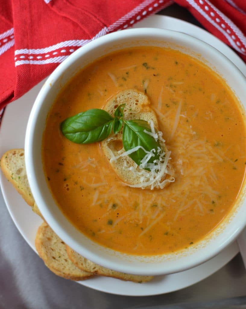 Tomato Basil Soup the Ultimate Tomato Lover's Experience