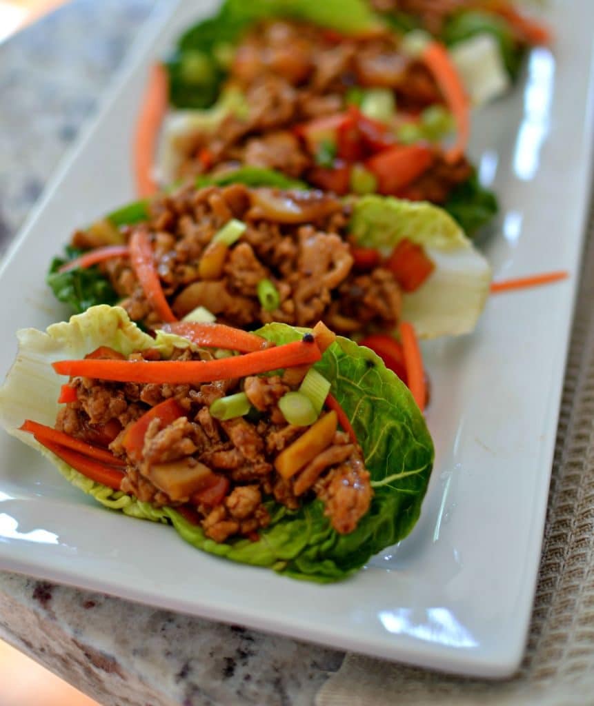 Flavor Packed Lettuce Wraps