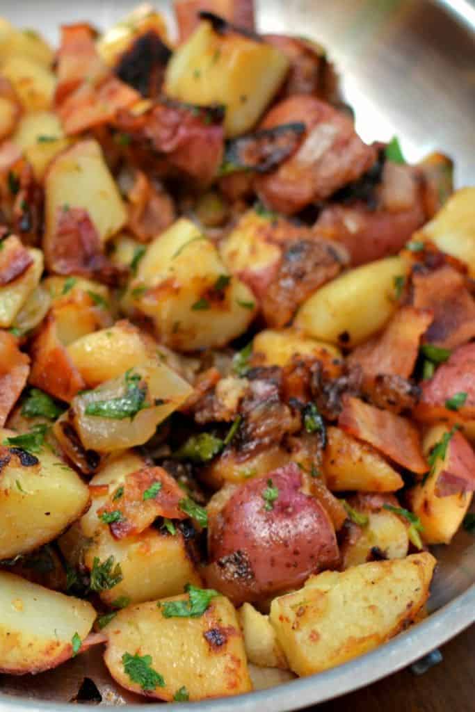 Easy Skillet German Potato Salad Small Town Woman