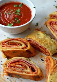 Stromboli Recipe with a Made from Scratch Easy Pizza Dough