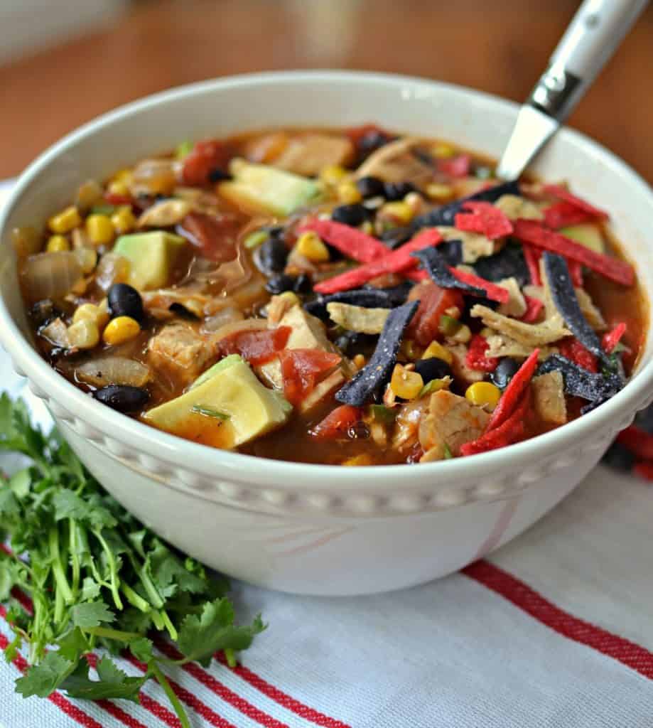 Southwest Chicken Tortilla Soup