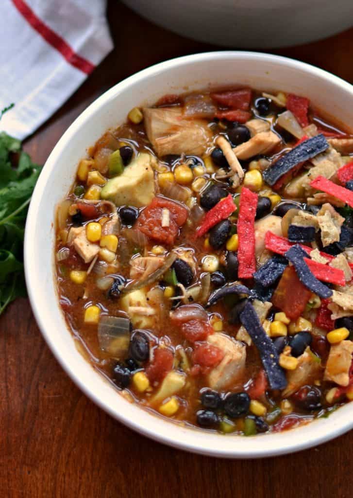 Chicken Tortilla Soup ( A Tasty Medley of Southwest Flavors)