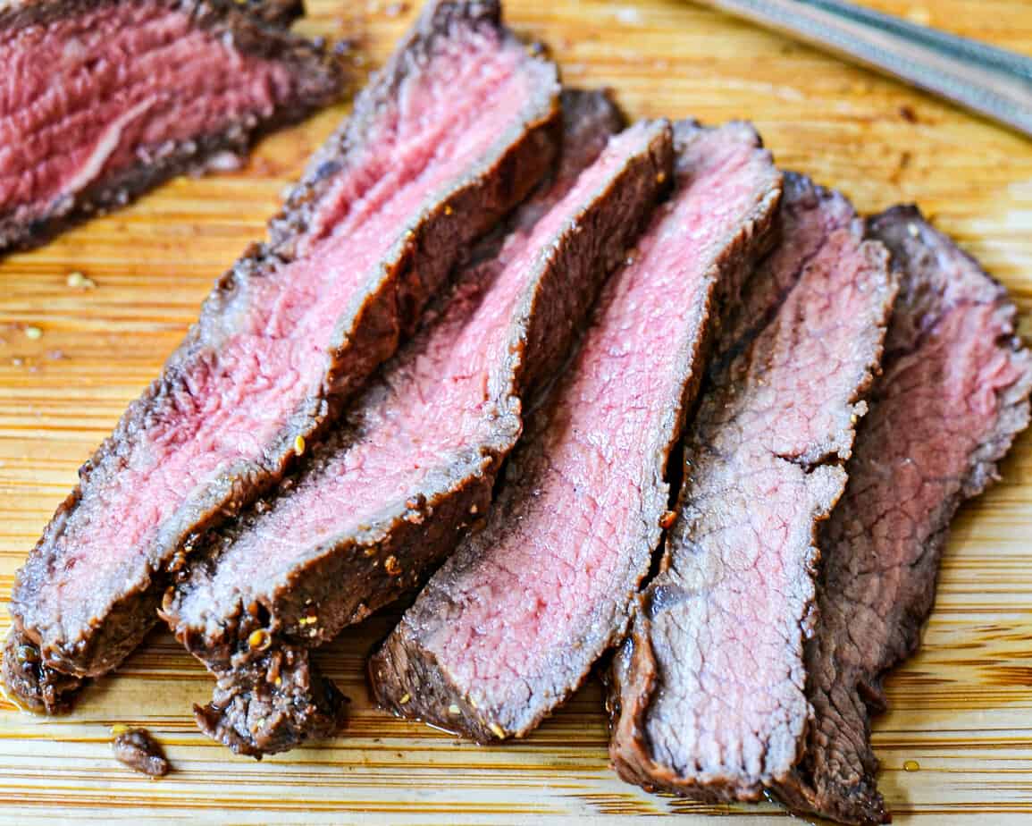 Grilled Flank Steak Recipe with Balsamic and Garlic