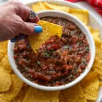 Homemade Tomato Salsa F