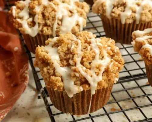 Pumpkin Crumb Muffins