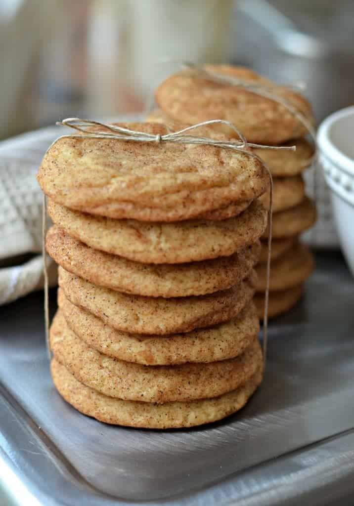 Snickerdoodle cookie recipe crispy edges and soft chewy centers 