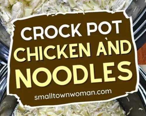 crock pot chicken and noodles