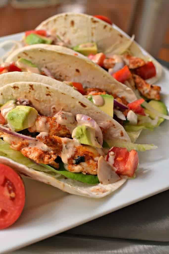 Quick and Easy Delicious Chicken Taco Recipe is a perfect way to change up taco night.