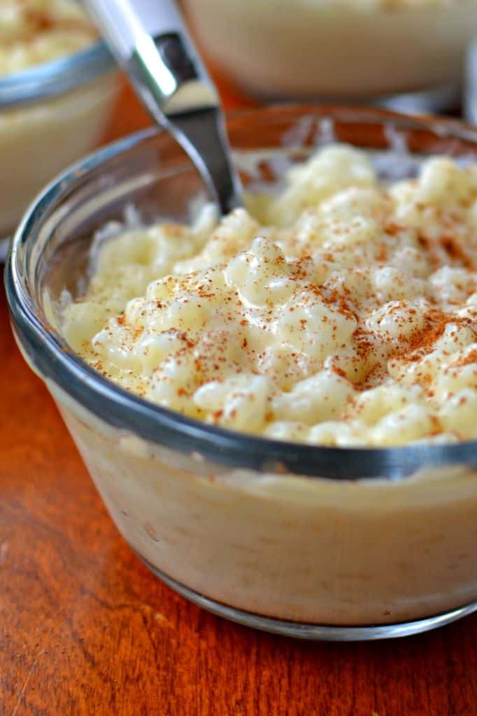 Rice Pudding with Cooked Rice