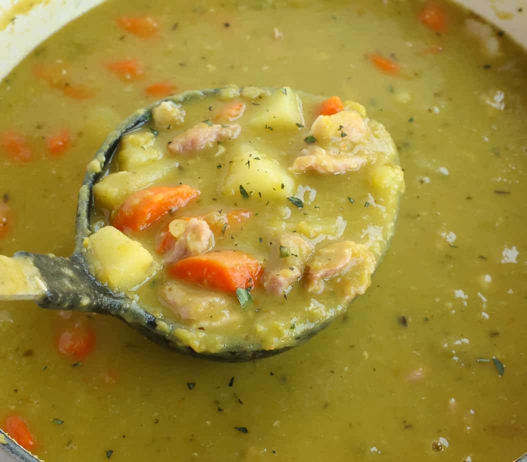 Split Pea Soup - The Cozy Cook