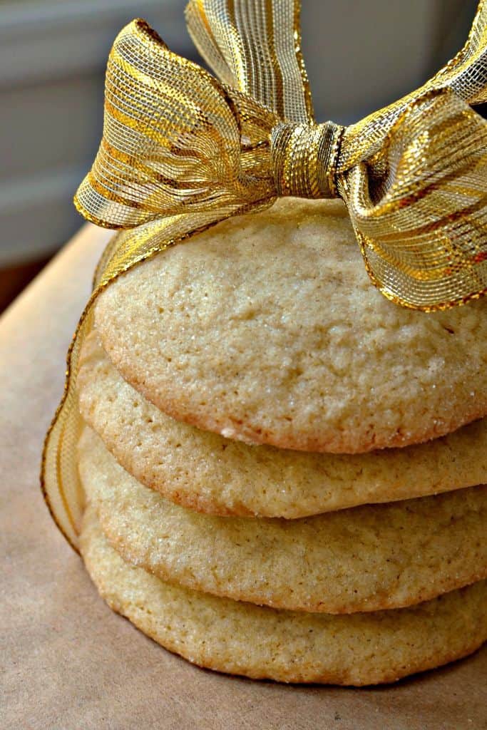 These are the perfect homemade sugar cookies -- soft and sweet, with crispy edges and chewy centers