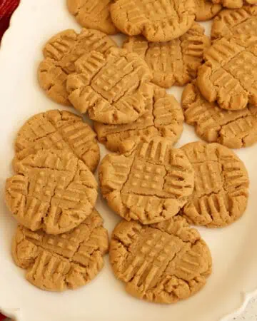 Soft Peanut Butter Cookies